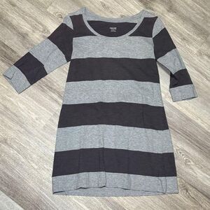 Mossimo sweater dress striped size medium Y2K‎ fashion